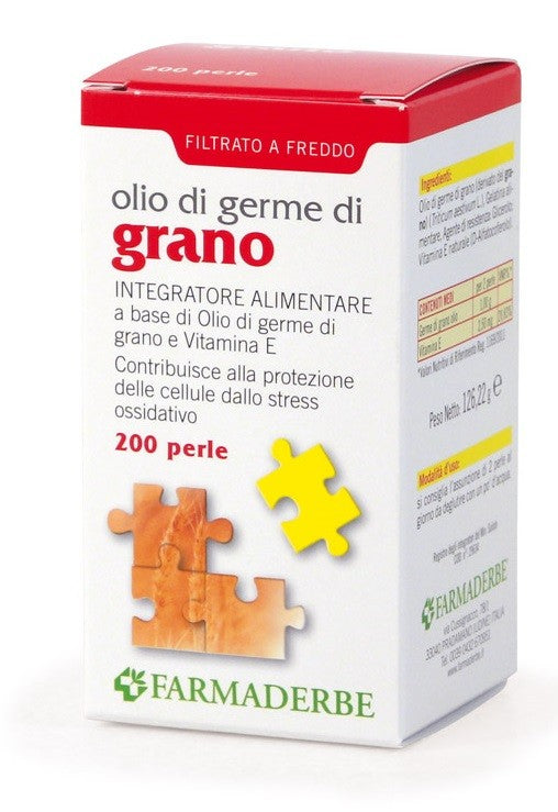 Farmaderbe Olio Di Germe Di Grano 200 Perle