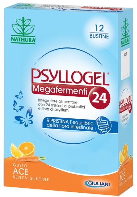 Psyllogel Megafermenti 24 Ace 12 Bustine