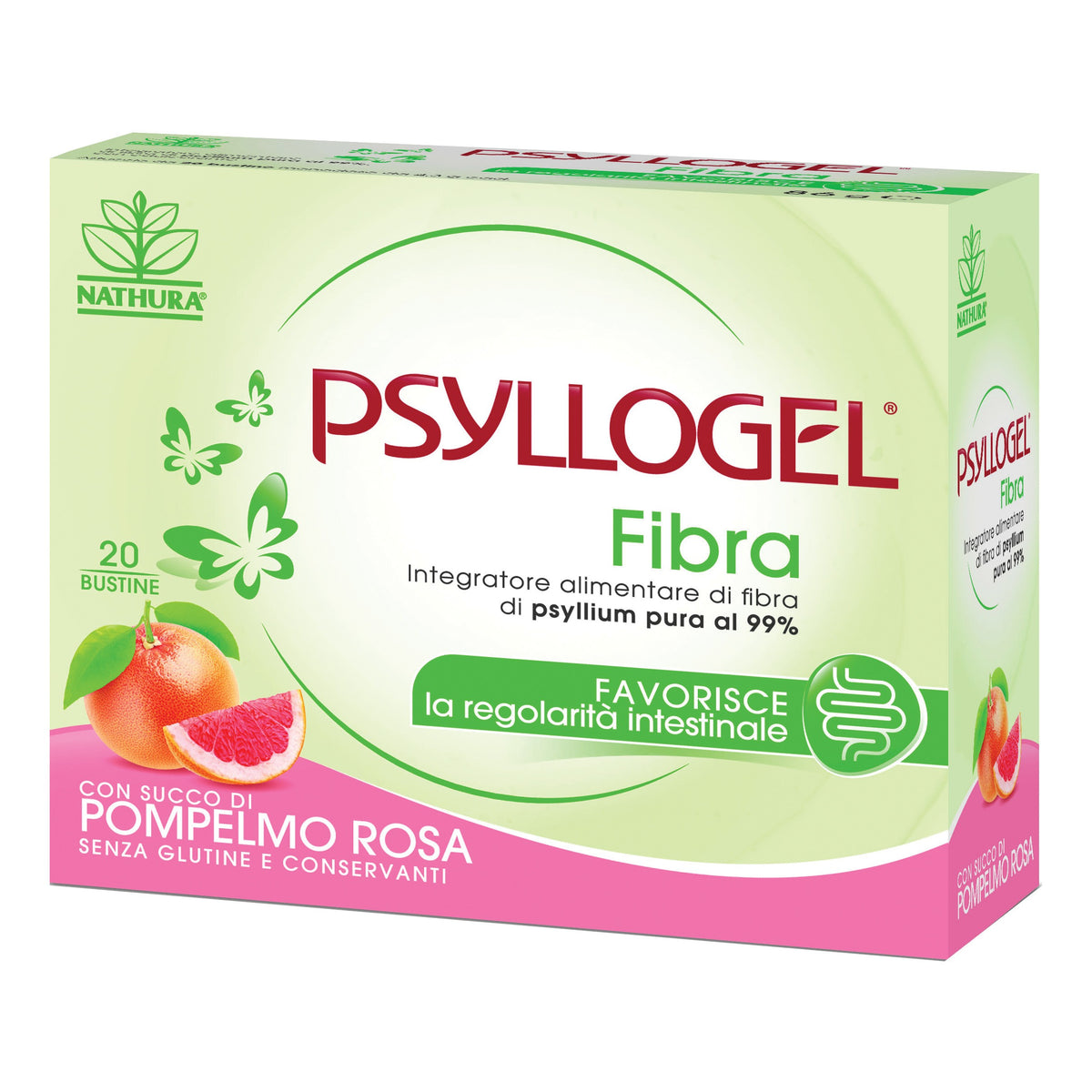 Psyllogel Fibra Pompelmo Rosa 20 Bustine