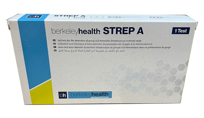 Berkeleyhealth test strep A streptococco A 1 pezzo
