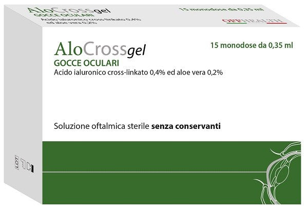 Offhealth Alocrossgel Soluzione Oftalmica 15 Monodose Da 0,35 Ml