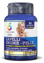 Capelli/Unghie/Pelle Con Zinco Gluconato 60 Compresse