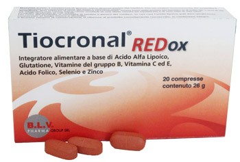 Blv pharma Tiocronal redox integratore 20 compresse
