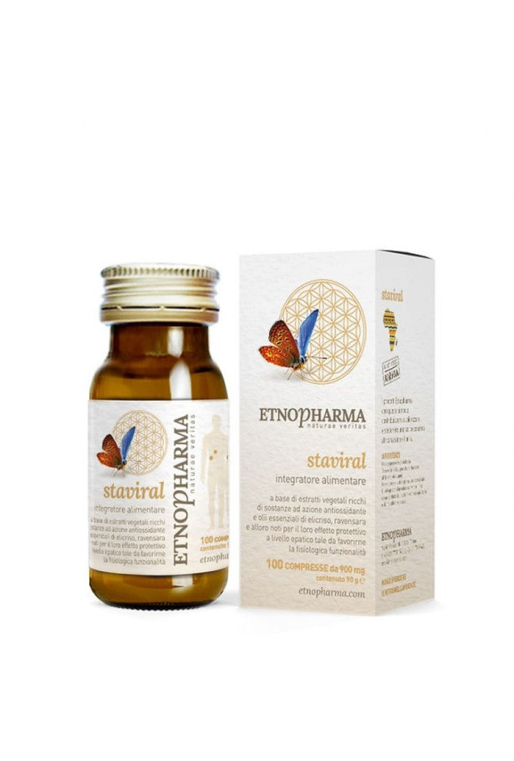Etnopharma Di Laura Roselli Staviral 100 Compresse
