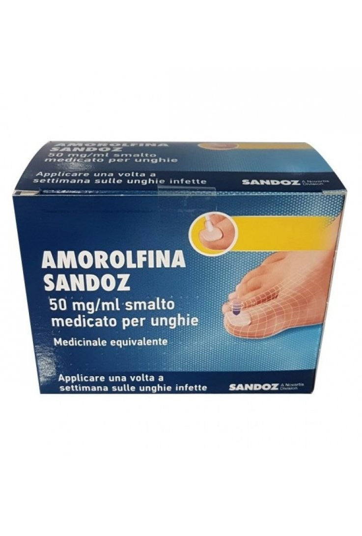 Amorolfina Sandoz 50 Mg/ml Smalto Medicato Per Unghie