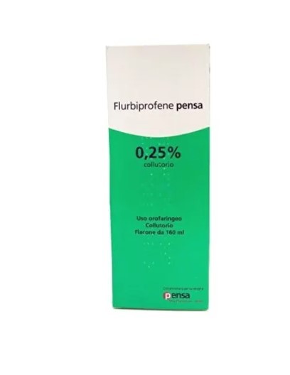 Fg Flurbiprofene Pensa 0,25% collutorio 160 ml