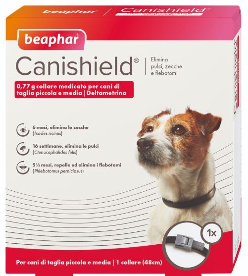 Beaphar Caneshield collare cane medio e piccolo 1 pezzo