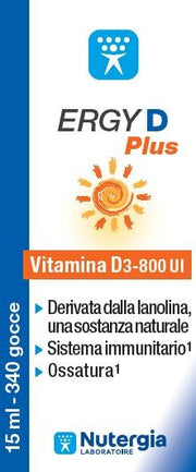 Laboratoire Nutergia Ergy D Plus 15 Ml