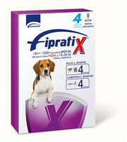 Alfamed S. A. Fipratix 134 Mg/1200 Mg Soluzione Spot-on Per Cani Di Taglia Media