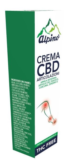 Giovanardi Farmaceutici Alpino Crema Cbd Articolazioni 50 Ml