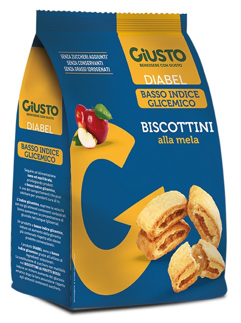 Farmafood Giusto Diabel Biscottini Mela 250 G