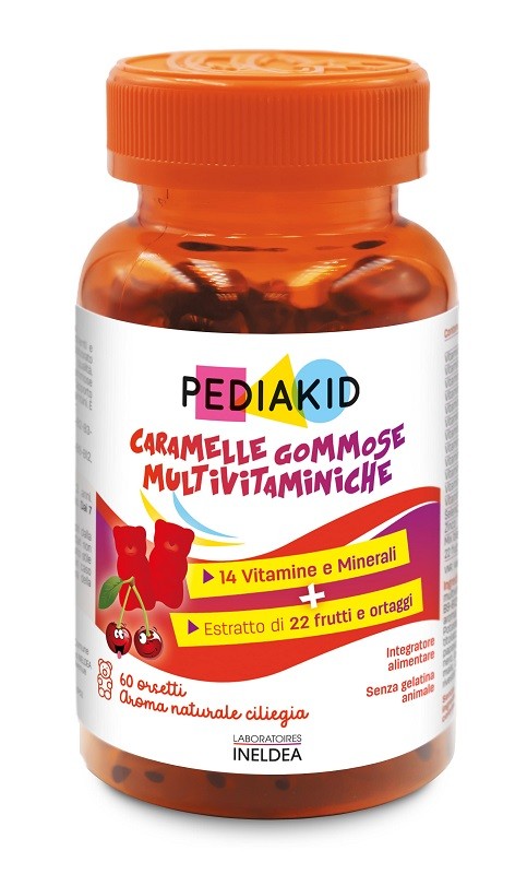 Laboratoires Ineldea Pediakid Multivitaminico 60 Orsetti Gommosi