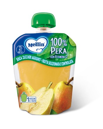 Danone Nutricia Soc. Ben. Mellin 100% Pera 90 G
