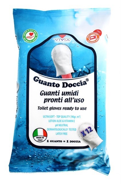 Xs Di Walter Adamoli Vivia Guanto Doccia Senza Risciacquo 12 Pezzi