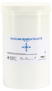 Olcelli Farmaceutici Vaselina Bianca filante Barattolo 1000 G