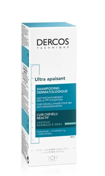 Dercos Shampoo Ultra Lenitivo Capelli Grassi 200ml