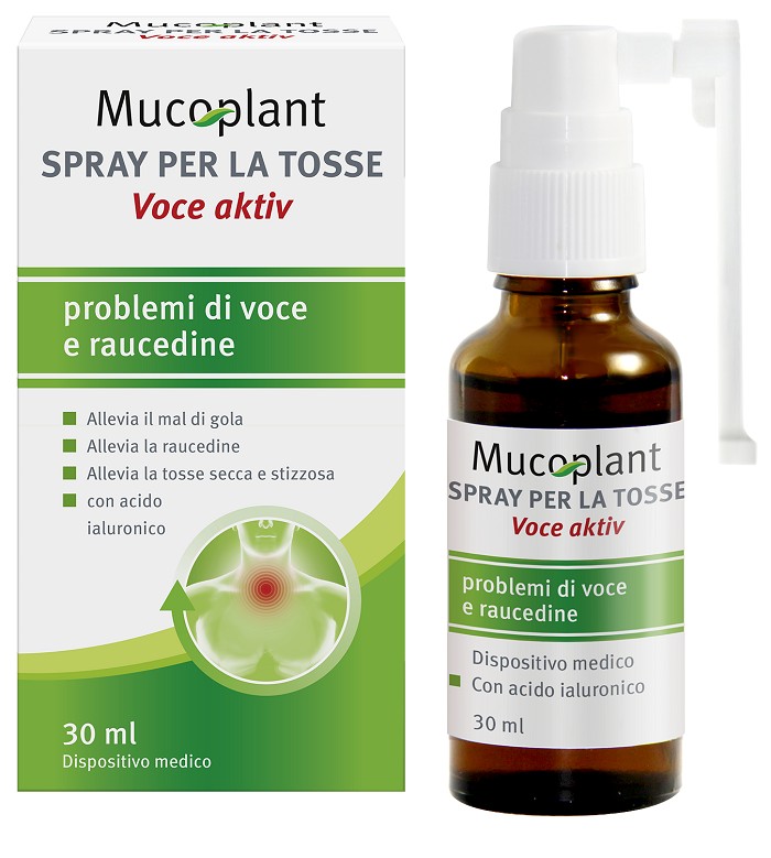 Naturwaren Italia Theiss Mucoplant Spray Tosse Voce Aktiv 30 Ml
