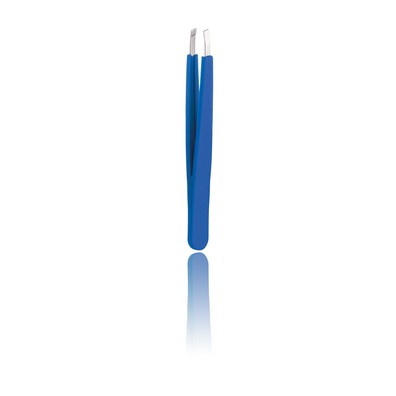 Trouss 7 pinzette gommate punta a granchio blu