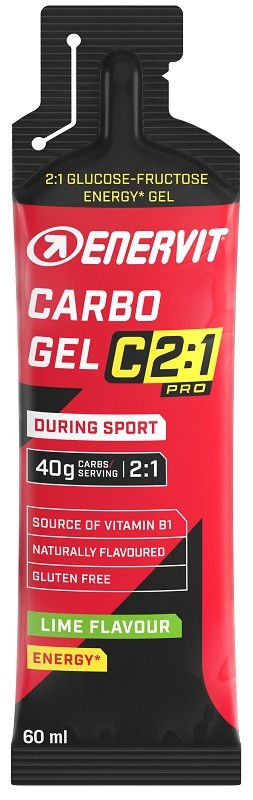 Enervit C2 1 Carbo Gel Lime integratore energetico 60 Ml