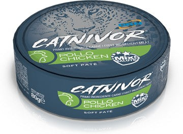 Nextmune Italy Catnivor Pollo alimento per gatti 80 G