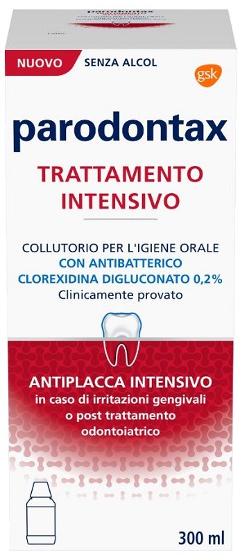 Parodontax Trattamento Intensivo Clorexidina 0,2% 300 ml