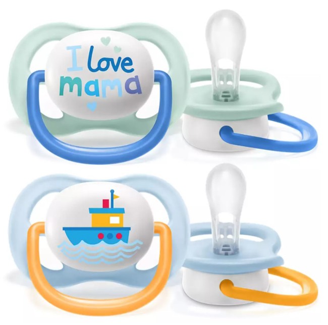 Avent Ultra Air Succhietto Mama/boat Maschio 0-6 Mesi