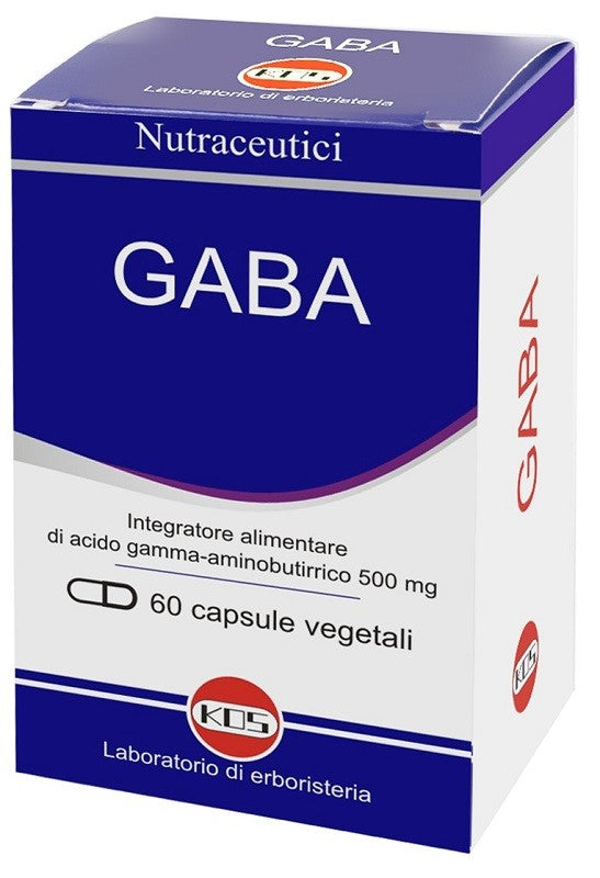 Kos Gaba 500mg 60 Capsule integratore calmante