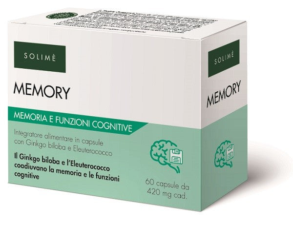 Solime' Memory 60 Capsule integratore per la memoria