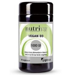 Nutriva Vegan D3 60 Compresse 2000ui