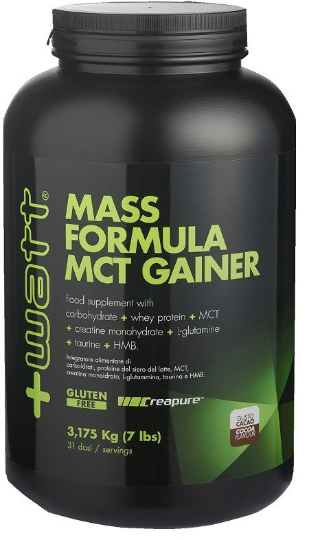 + Watt Mass Formula Mct Gainer Cacao