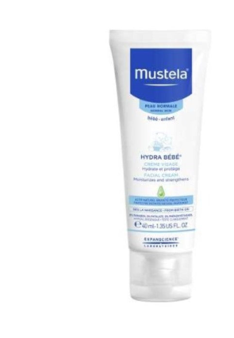 Mustela Hydra Bebè Crema Viso 24h 40 Ml
