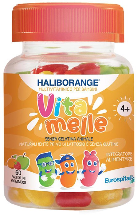 Eurospital Haliborange Vitamelle 60 Jelly Beans Da 1,44 G