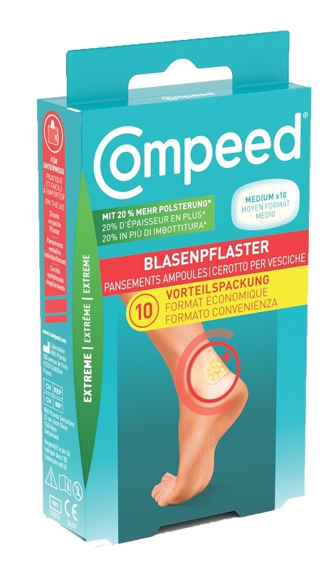 Compeed cerotti Per Vesciche Medio Extreme 10 Pezzi