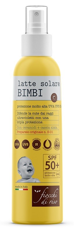 Fiocchi Di Riso Latte Solare Bimbi 50+