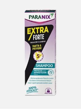 Paranix shampoo trattamento extra forte per i pidocchi 200 ml