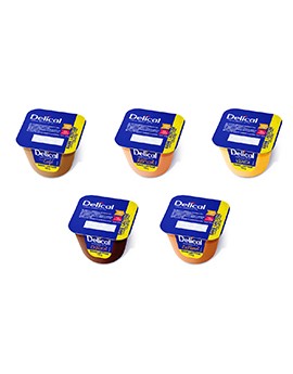 Delical crema iperproteica vaniglia 4 vasetti da 125G