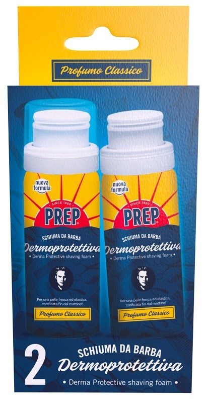 Prep Schiuma Barba Classica 2 Pezzi
