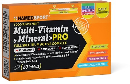Multi-vitamin&mineral Pro 30 Compresse