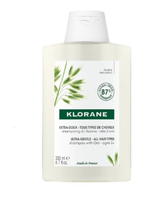 Klorane shampoo latte avena lavaggi frequenti 200ml
