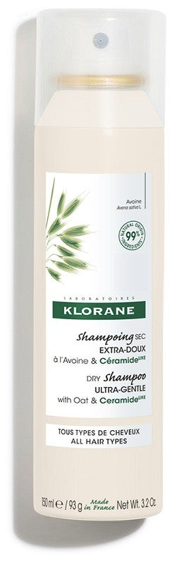Klorane Shampoo Secco Avena&ceramide Tutti I Tipi Di Capelli
