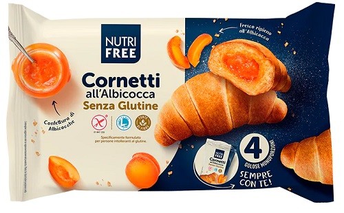 Nutrifree cornetti albicocca