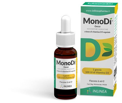 Inlinea Monodi' gocce di vitamina D3 vegetale