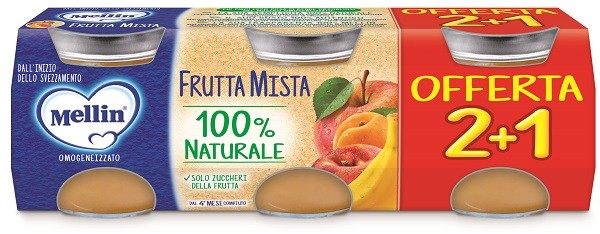 Mellin Omogeneizzato Frutta Mista