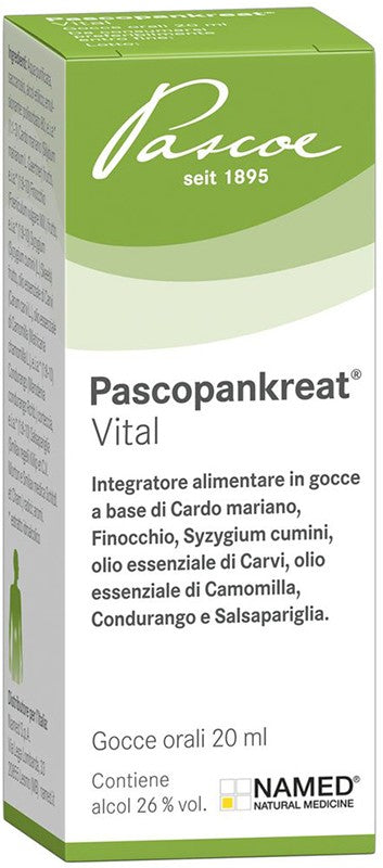 Named Pascoe Pascopankreat Vital Gocce 20 Ml