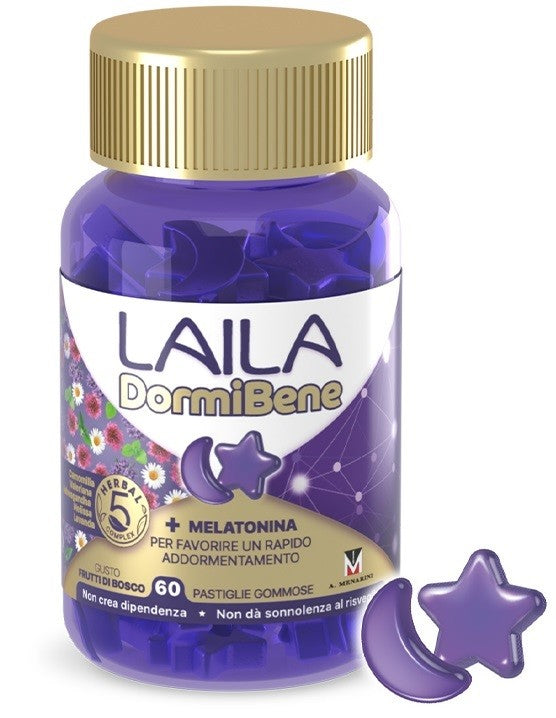 A. Menarini Ind. Farm. Riun. Laila Dormibene 60 Gommose