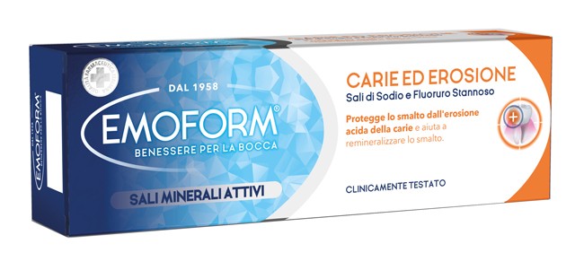 Emoform Carie Ed Erosione dentifricio 75 Ml