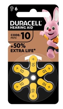 Duracell Easy Tab 10 Giallo Batteria