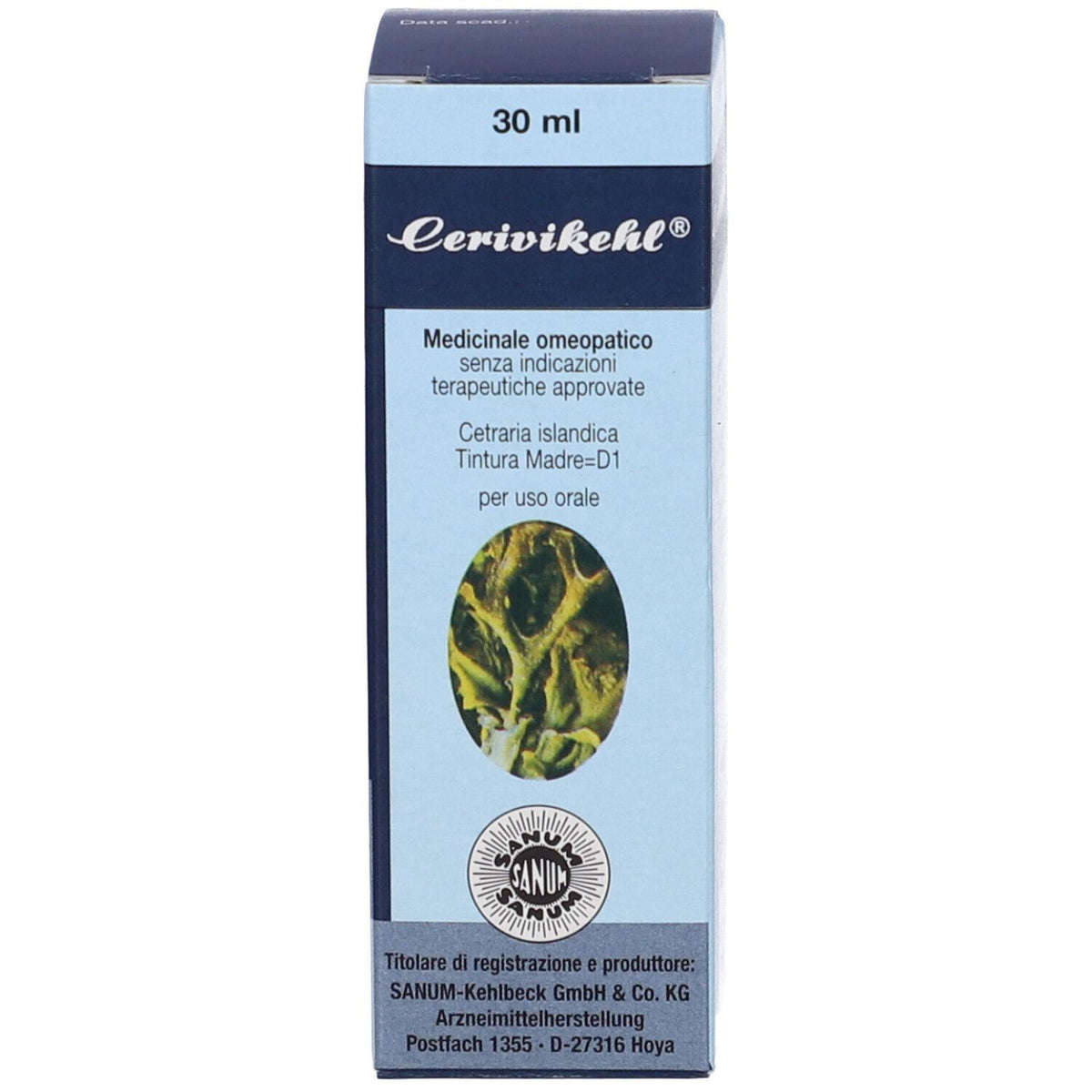 Cerivikehl d1 30ml
