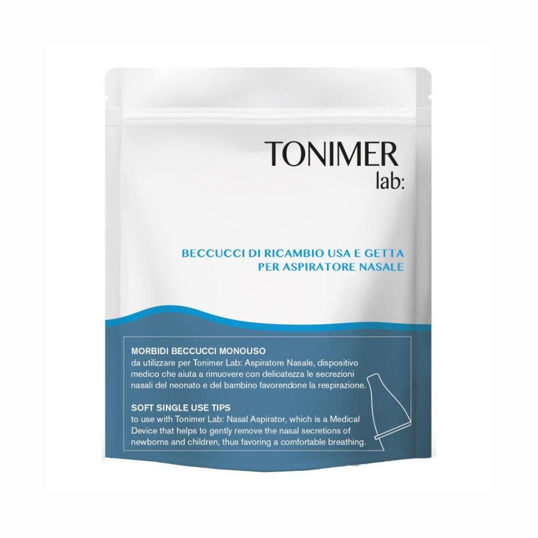 Tonimer lab aspiratore ricambi beccucci 10 pezzi