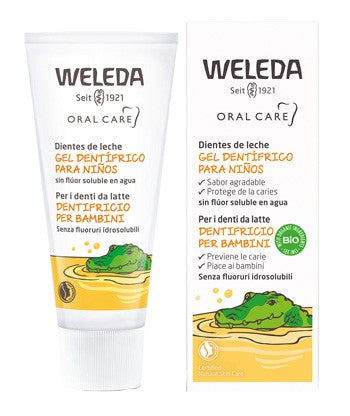 Weleda Italia Dentifricio bambini per i denti di latte 50 ml